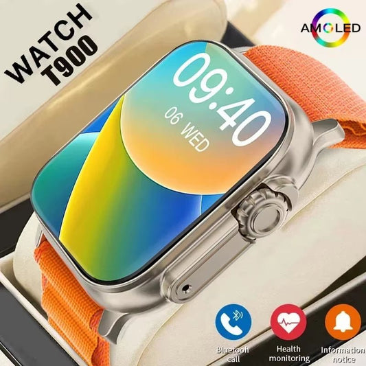 LAXASFIT T900Ultra Bluetooth Smartwatch Fitness - PREMA TIME