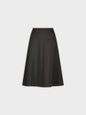 Scuba Flair Skirt 26"-Black