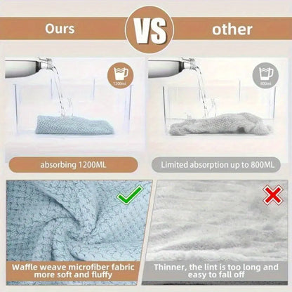 AuraWrap Anti-Frizz Microfiber Hair Towel