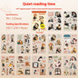 Beautiful Day Double Material Character Landscape Sticker Book