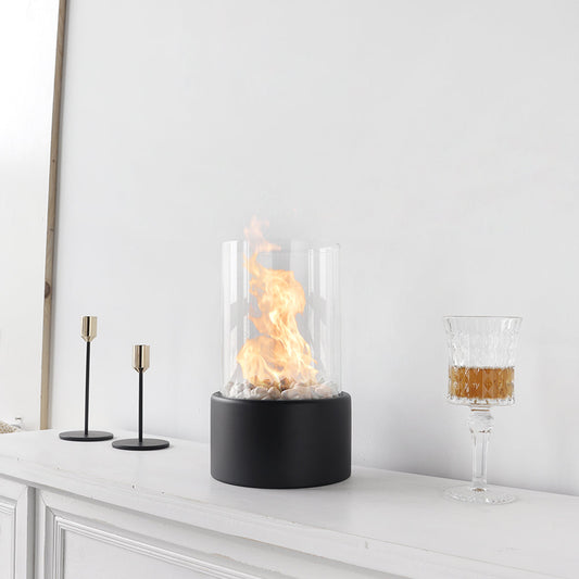 10.5 Inch High Portable Tabletop Fireplace