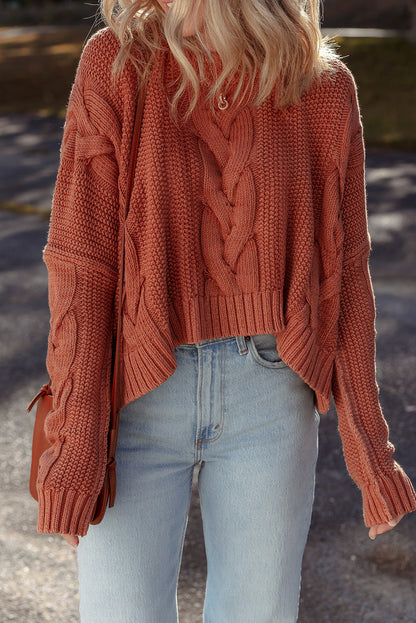 Willaira Slouchy Textured Knit Sweater