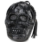 3D Backpack 3D  PU Leather Skull Studded Backpack