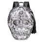 3D Backpack 3D  PU Leather Skull Studded Backpack