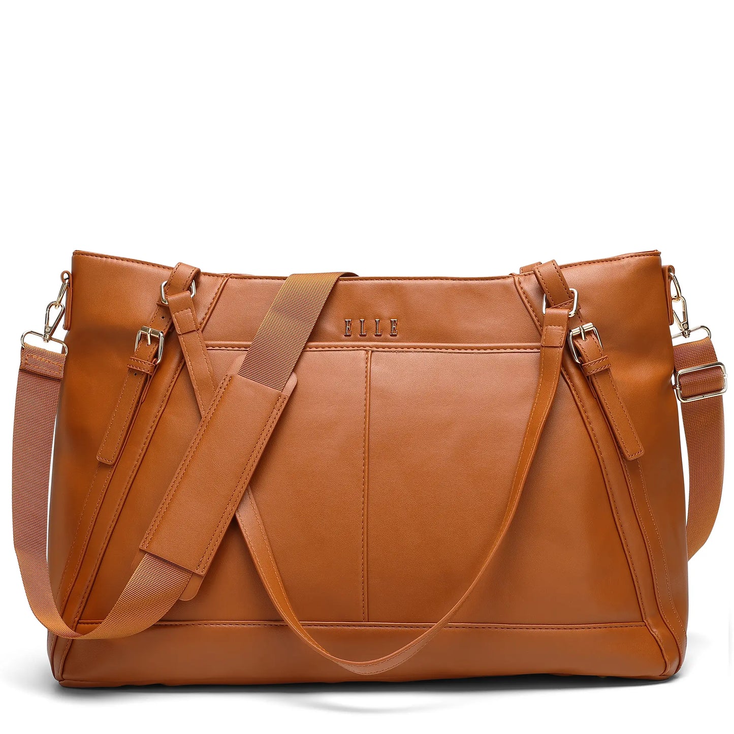 Leisure Luxe 33L Vegan Leather Weekender Tote Bag