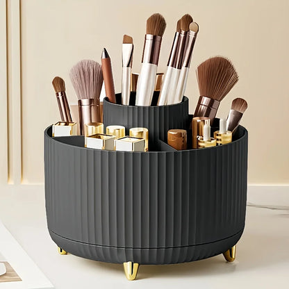 Rotatable Cosmetic Organizer – Large-Capacity Makeup Storage Box