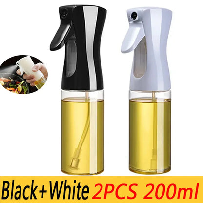 Woobrice Oil Spray Bottle 200/300/500ml - Eco-Friendly Cooking Sprayer for BBQ Baking Kitchen