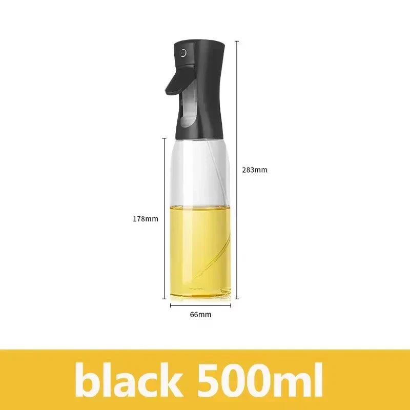 Woobrice Oil Spray Bottle 200/300/500ml - Eco-Friendly Cooking Sprayer for BBQ Baking Kitchen