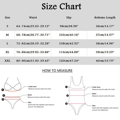 Dive In Style: Women's 5" High-Waisted Swim Shorts