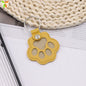 Memorial Leather Pet Hair Storage Bag Cat Paw Keychain Multifunctional Portable Keychain