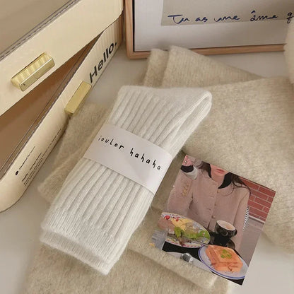 Japanese Harajuku Style Thick Warm Women's Cashmere Wool Socks