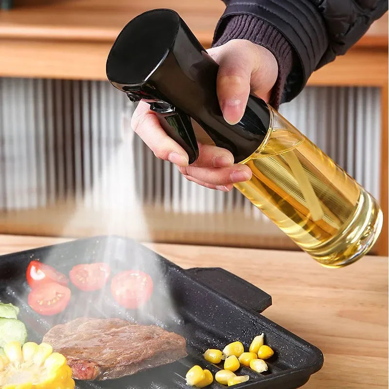Woobrice Oil Spray Bottle 200/300/500ml - Eco-Friendly Cooking Sprayer for BBQ Baking Kitchen