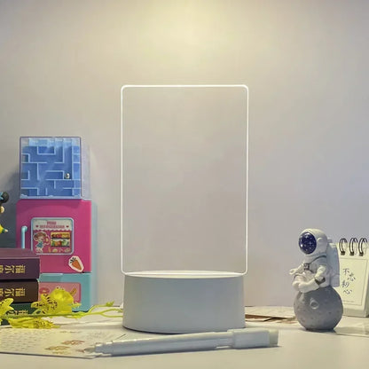 Note Board Night Lamp LED