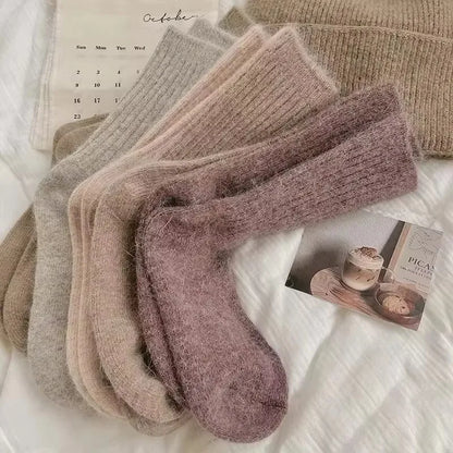 Japanese Harajuku Style Thick Warm Women's Cashmere Wool Socks