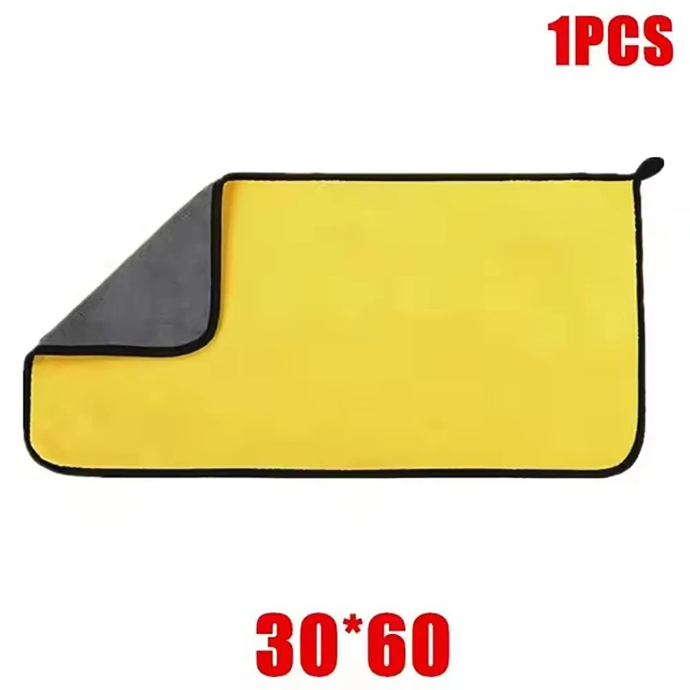 Multipurpose Double-Sided Cloths Automotive Towels Pack of 2