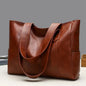 Simple And Versatile Handbag Large Capacity Shoulder Tote Bag