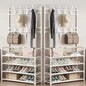 Portable Shoe And Coat Rack