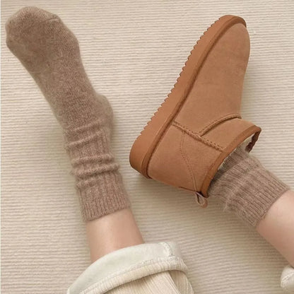 Japanese Harajuku Style Thick Warm Women's Cashmere Wool Socks