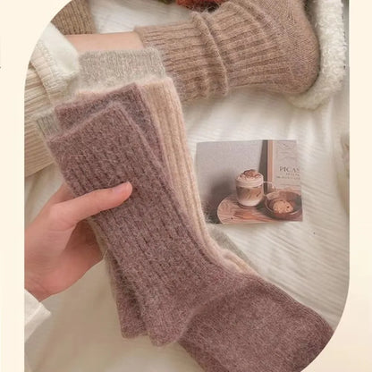 Japanese Harajuku Style Thick Warm Women's Cashmere Wool Socks