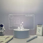 Note Board Night Lamp LED
