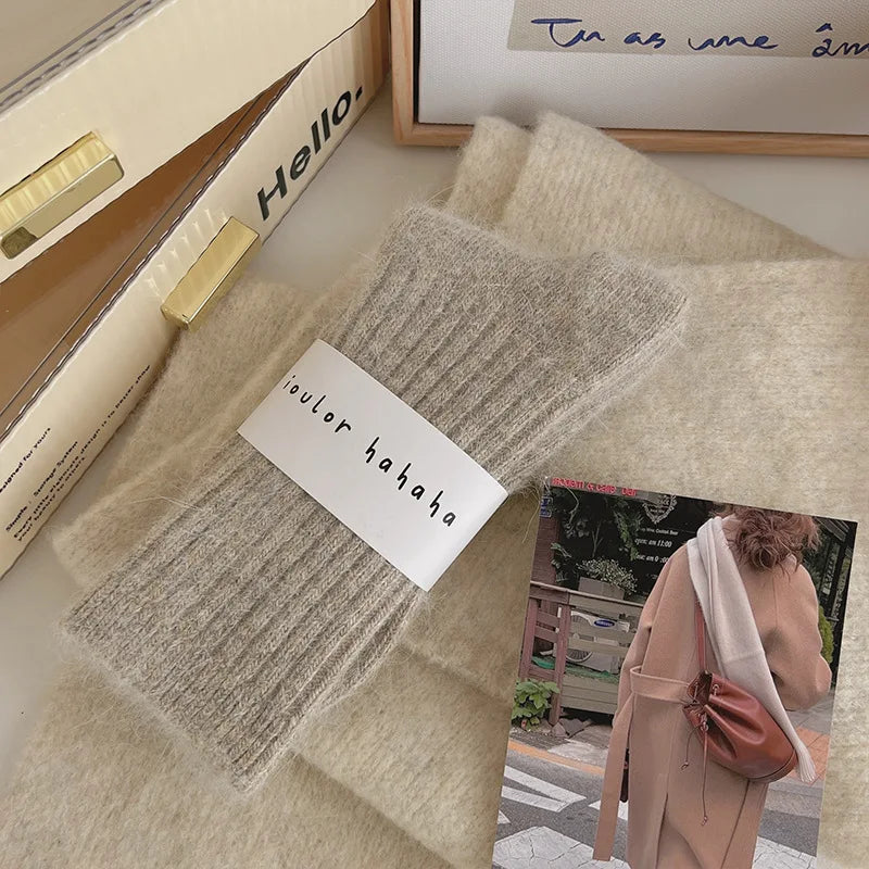 Japanese Harajuku Style Thick Warm Women's Cashmere Wool Socks