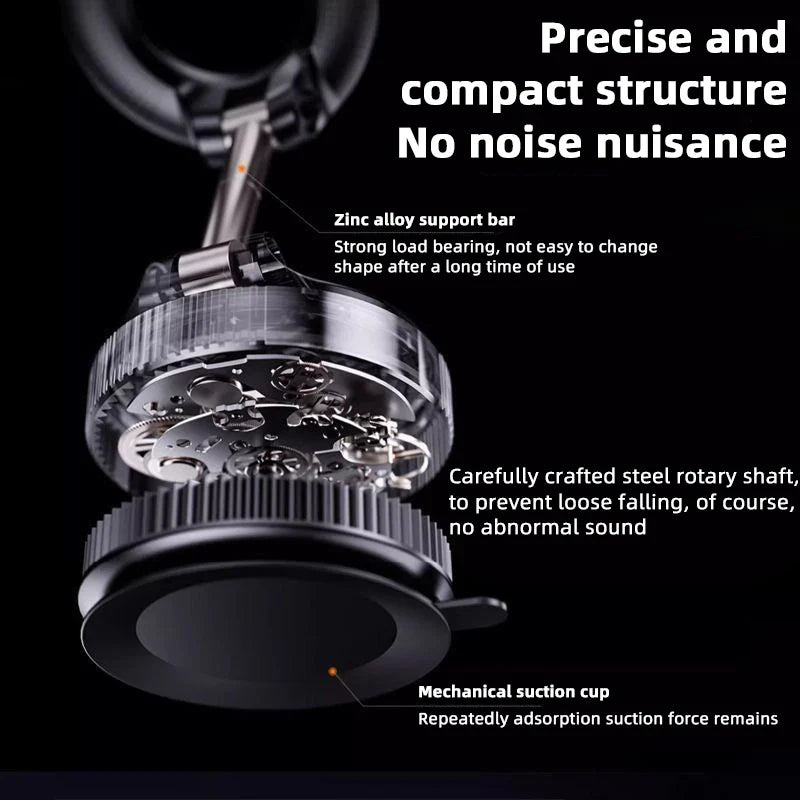 Magnetic Phone Holder｜Three-axis Rotation For Free Adjustment｜A Convenient Choice For Multiple Scenarios.