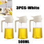 Woobrice Oil Spray Bottle 200/300/500ml - Eco-Friendly Cooking Sprayer for BBQ Baking Kitchen