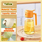 Woobrice Oil Spray Bottle 200/300/500ml - Eco-Friendly Cooking Sprayer for BBQ Baking Kitchen