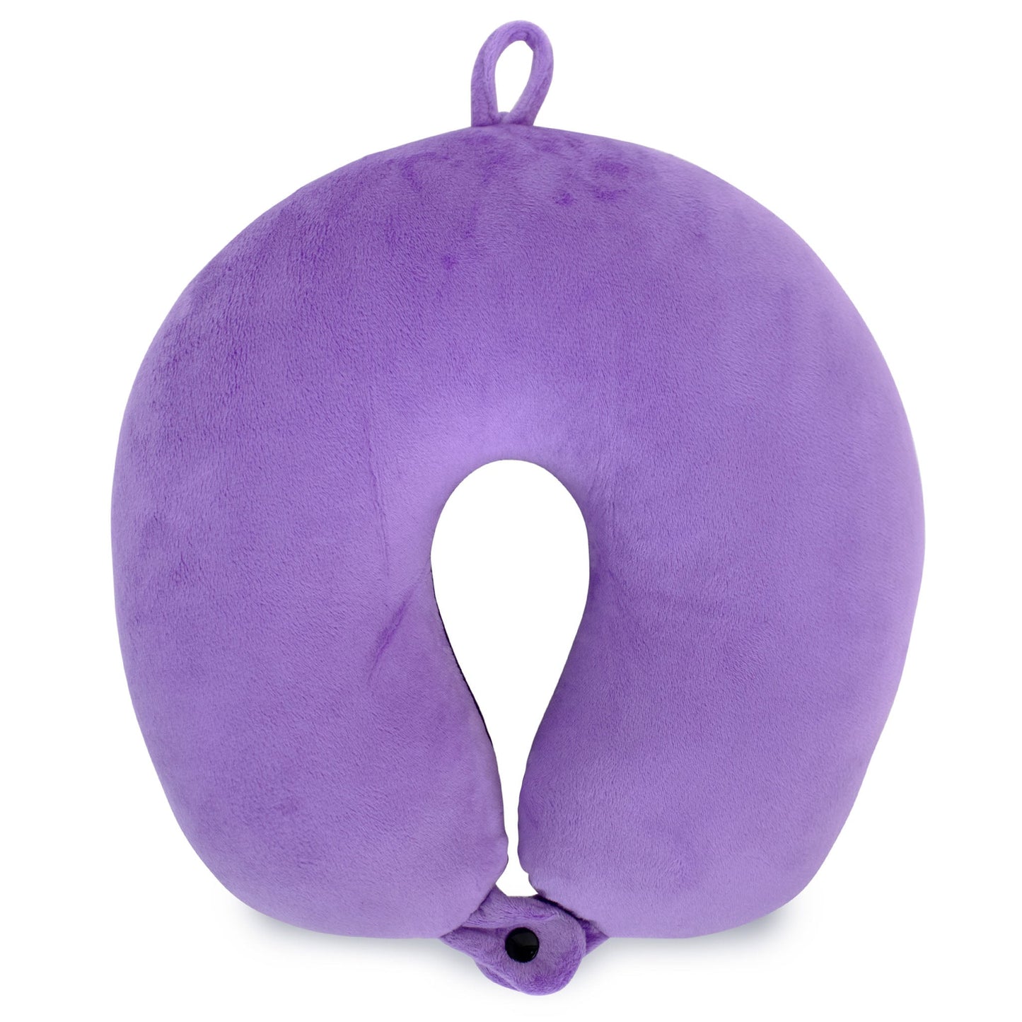 Plush Microbeads Travel Neck Pillow