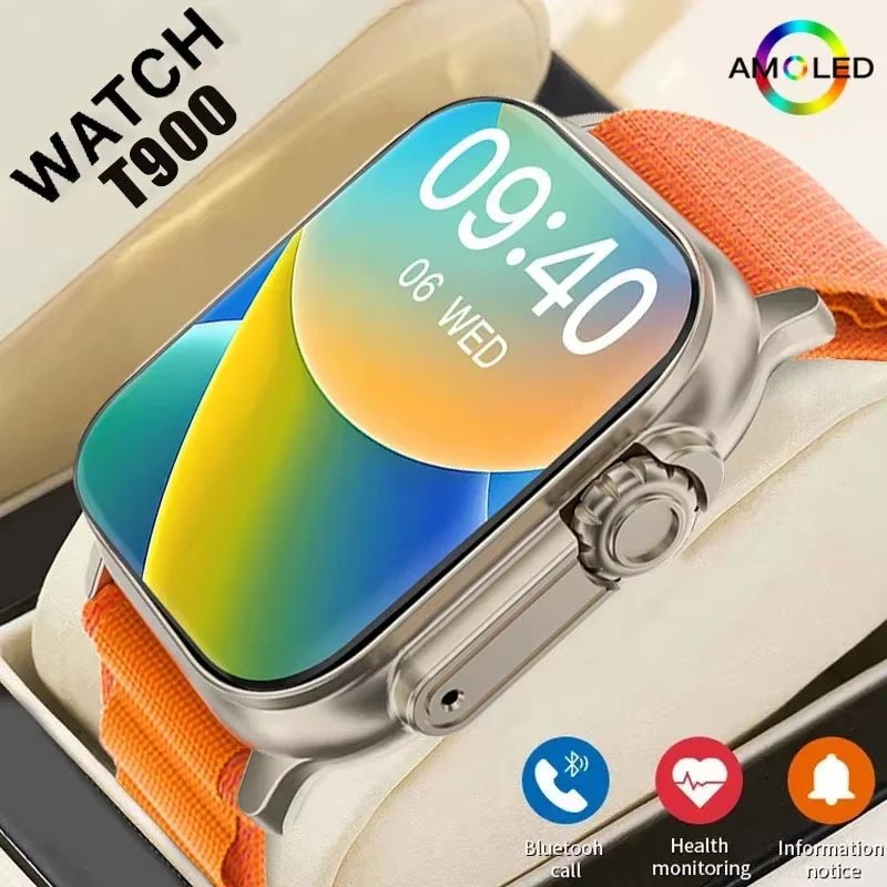 LAXASFIT T900Ultra Bluetooth Smartwatch Fitness - PREMA TIME