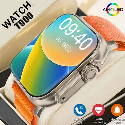 LAXASFIT T900Ultra Bluetooth Smartwatch Fitness - PREMA TIME